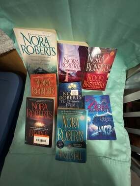 Nora Roberts Assorted Paperback Novel Collection - 8 Book Lot